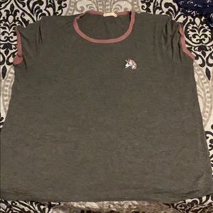 Cute unicorn soft top